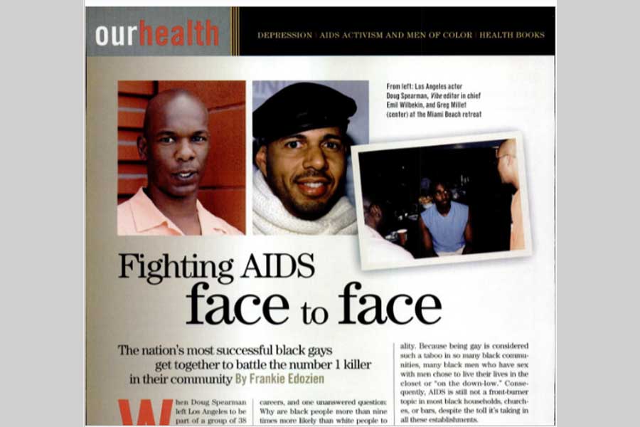 Fighting AIDS, face to face Cover Photo