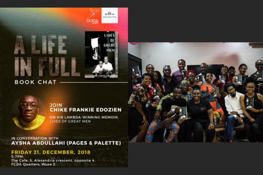 A Life in Full - Book Chat Poster
