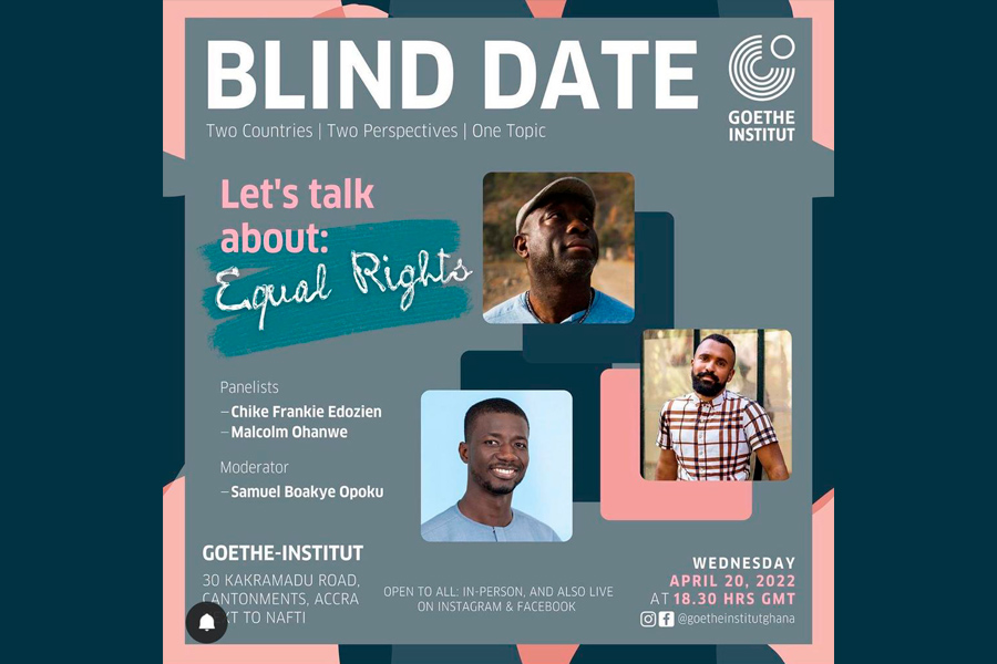 Blind Date - "Feminism" & "Masculinity" Poster
