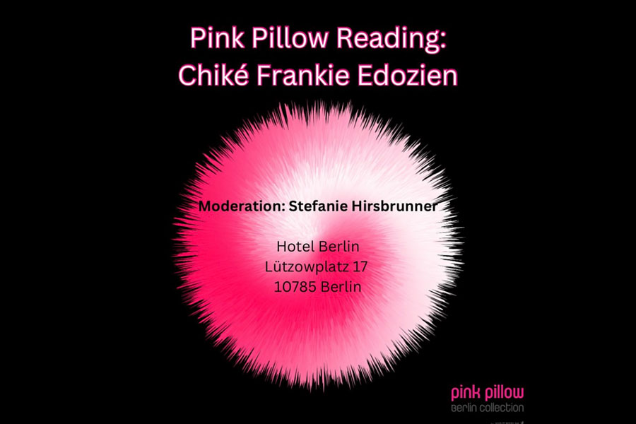Pink Pillow Reading Poster