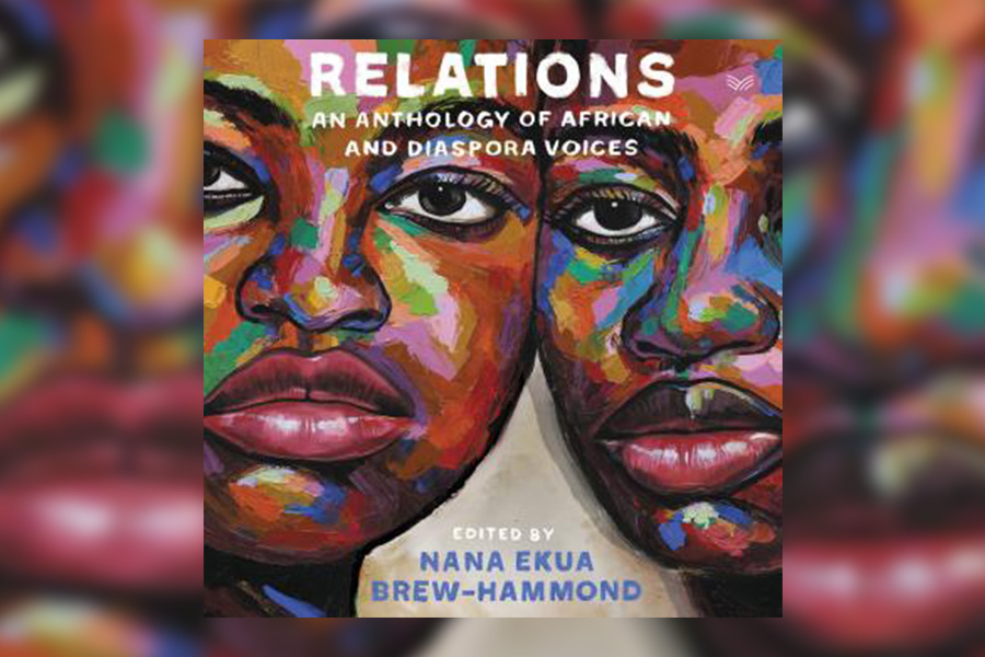 An evening of readings from Relations: An Anthology of African and Diaspora Voices Poster
