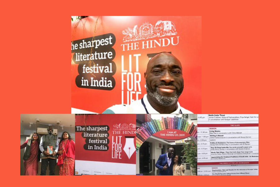 THE HINDU – LIT FOR LIFE Poster