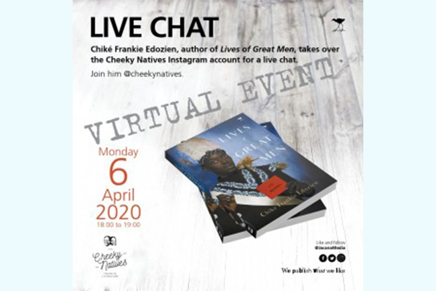 Live Chat with Cheeky Natives on Instagram Poster